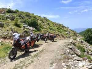 Albánsko na motorke
