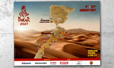 Dakar 2027 oficiálna mapa trasy cez Portugalsko a Maroko