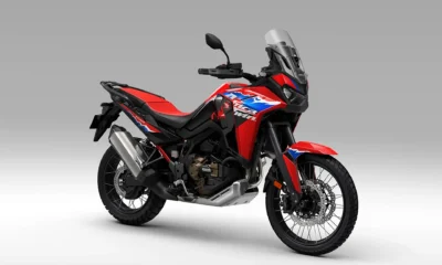 Cestovné enduro Honda Africa Twin v štúdiu