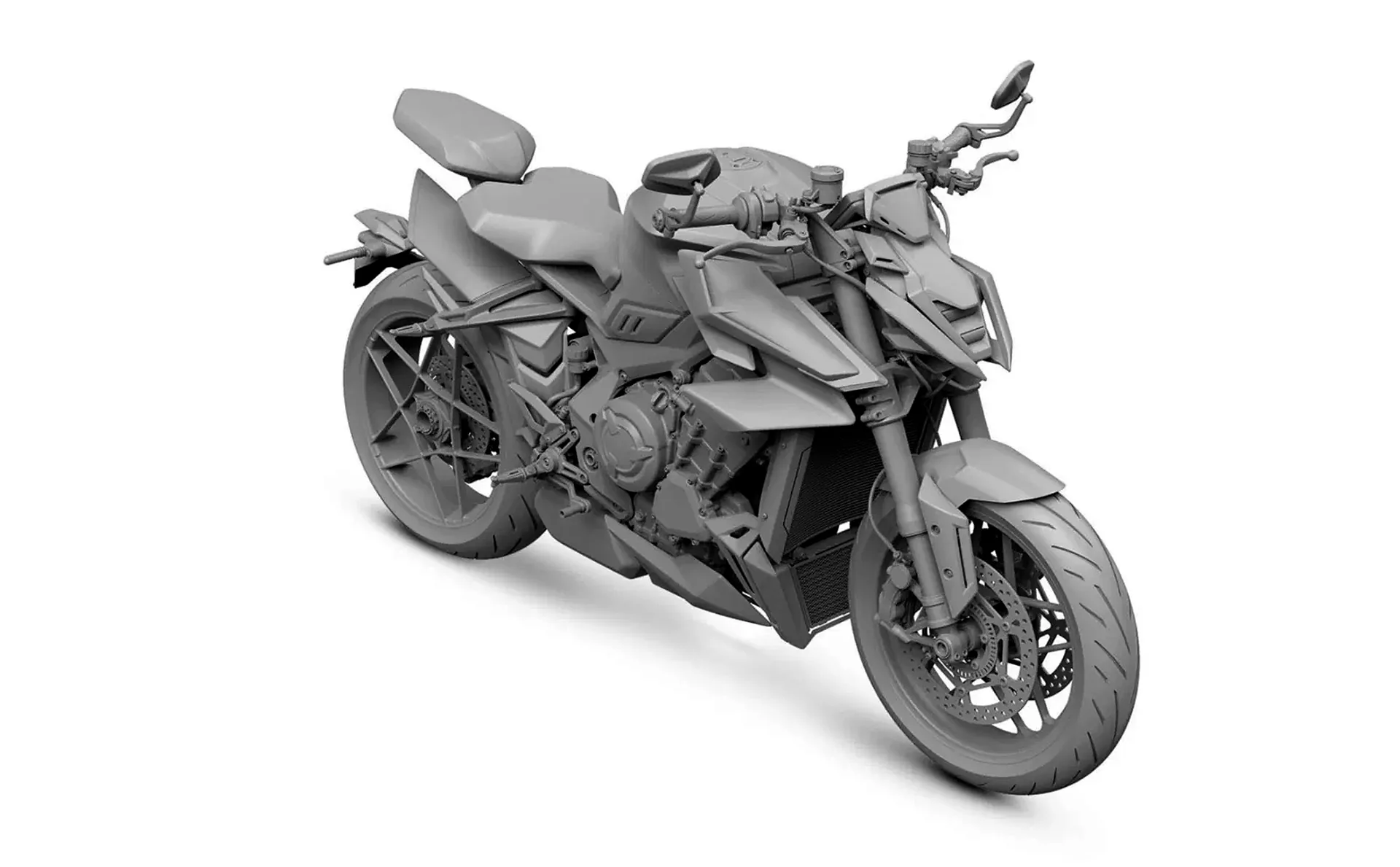 Zontes ZT903-R patentový nákres predný pohľad